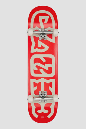 Globe G0 Heyman - Red/Off-White - 8.0" Complete Skateboard