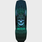 POWELL PERALTA - ANDY ANDERSON HERON SKULL TEAL DECK