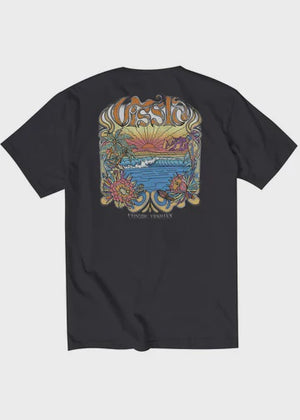 Vissla Visuals Organic SS Tee Black