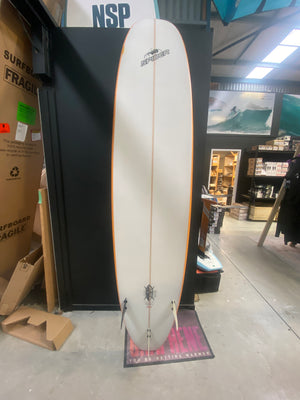 2nd Hand Spider Longboard with fins 8'6, approx 65L