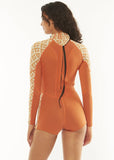 Sisstrevolution Summer Seas 2/2 L/S Spring Suit - Orange