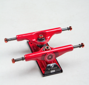 Silver M-CLS Hollow Truck Spectrum Red - 8.25"