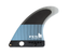 FCS II Performer PC Longboard Centre Fin - Tranquil Blue - Medium