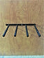 Surfboard Wall Rack VERTICAL (or SUP) - Quad - Steel