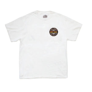 Sex Wax Word Fade Orange Tee White