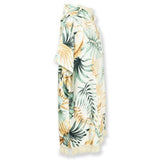 Sticky Johnson Hooded Towel - Floral Palm Wave