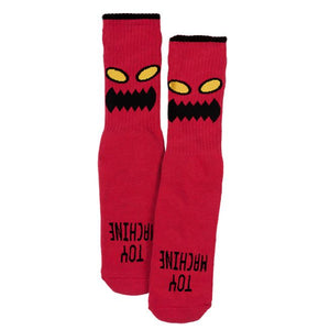 Toy Machine Monster Youth Socks (Red)