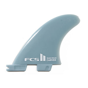 FCS II Carver Quad Glass Flex Rear Fin Set